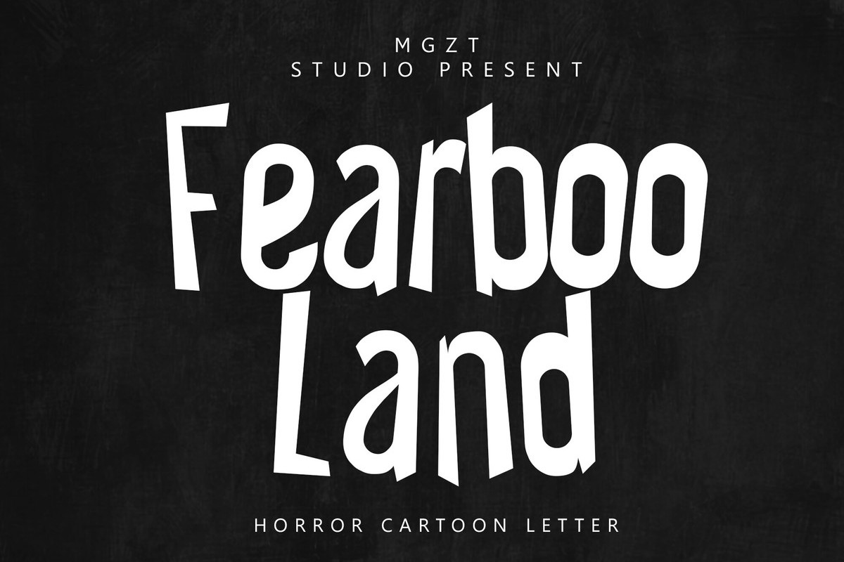 Fearboo Land Font