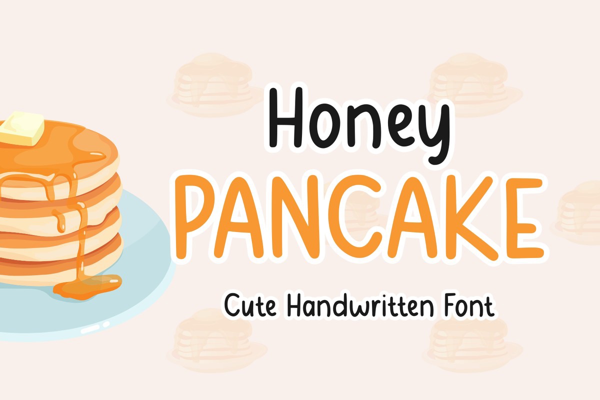 Honey Pancake Font