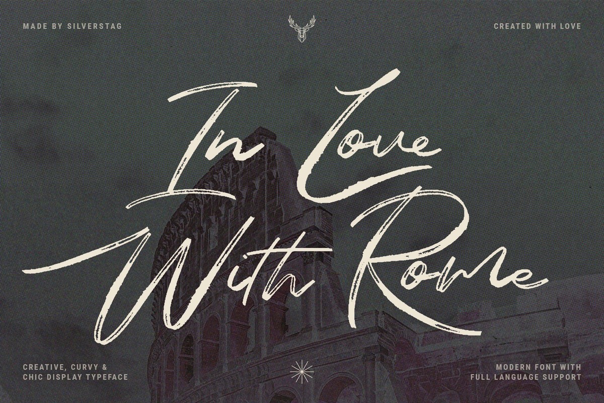 In Love With Rome Font