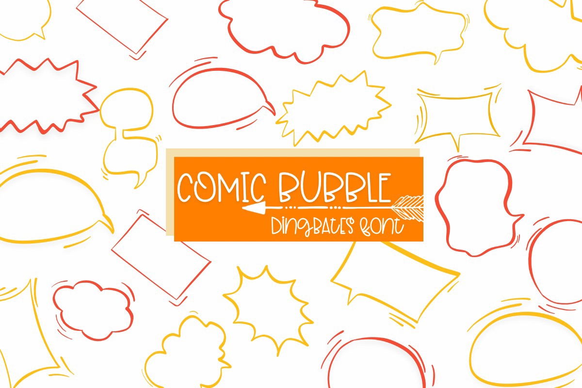 Comic Bubble Font