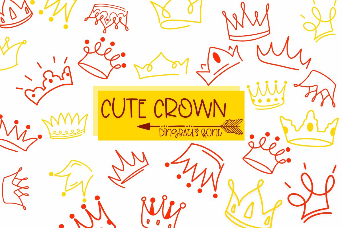 Cute Crown Font