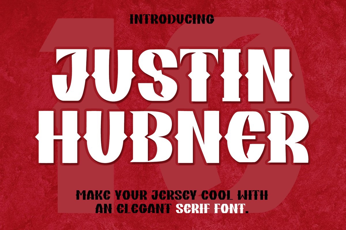 Justin Hubner Font