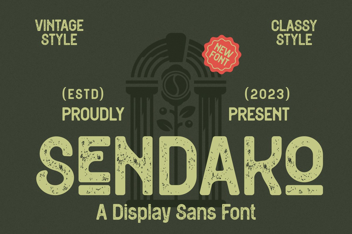 Sendako Font