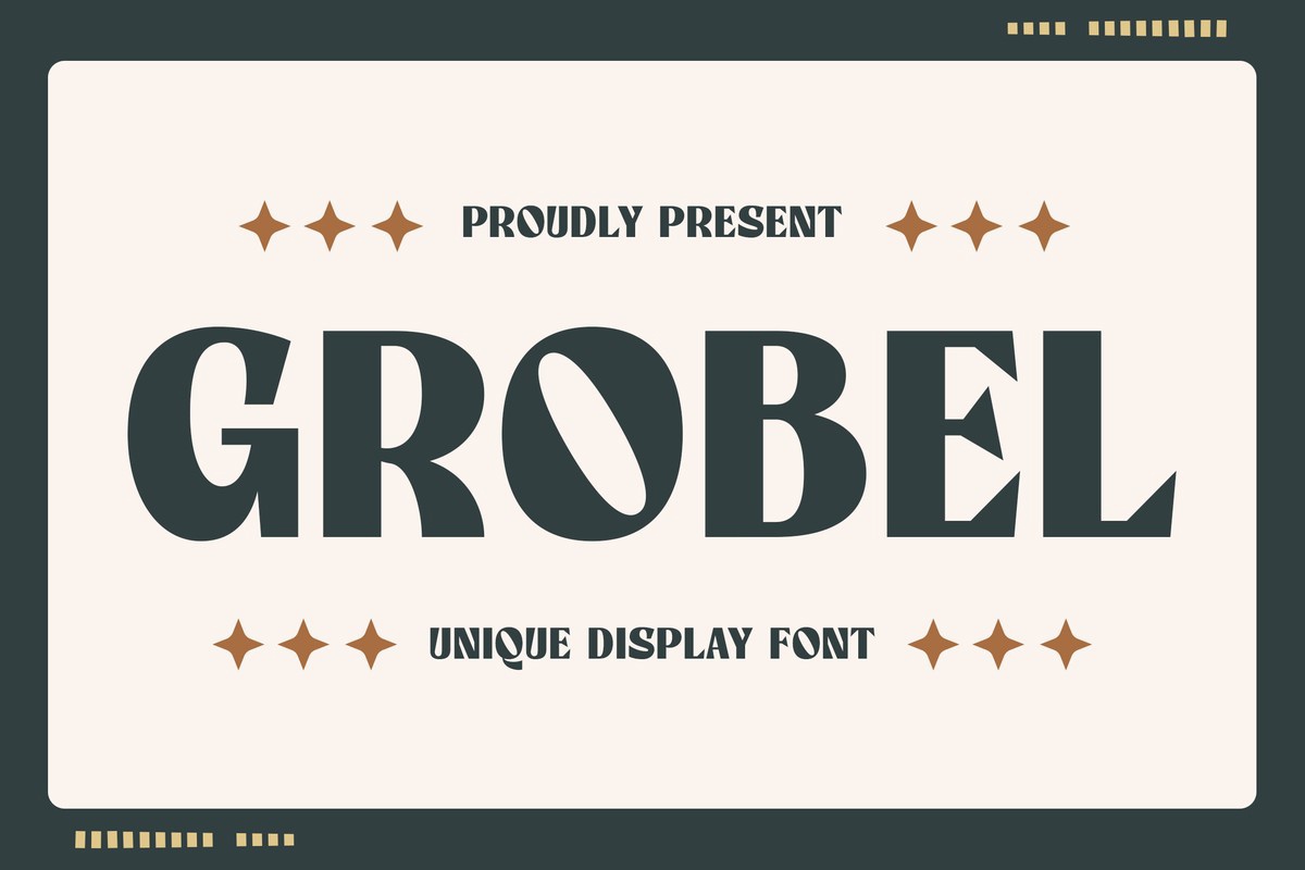 Grobel Font