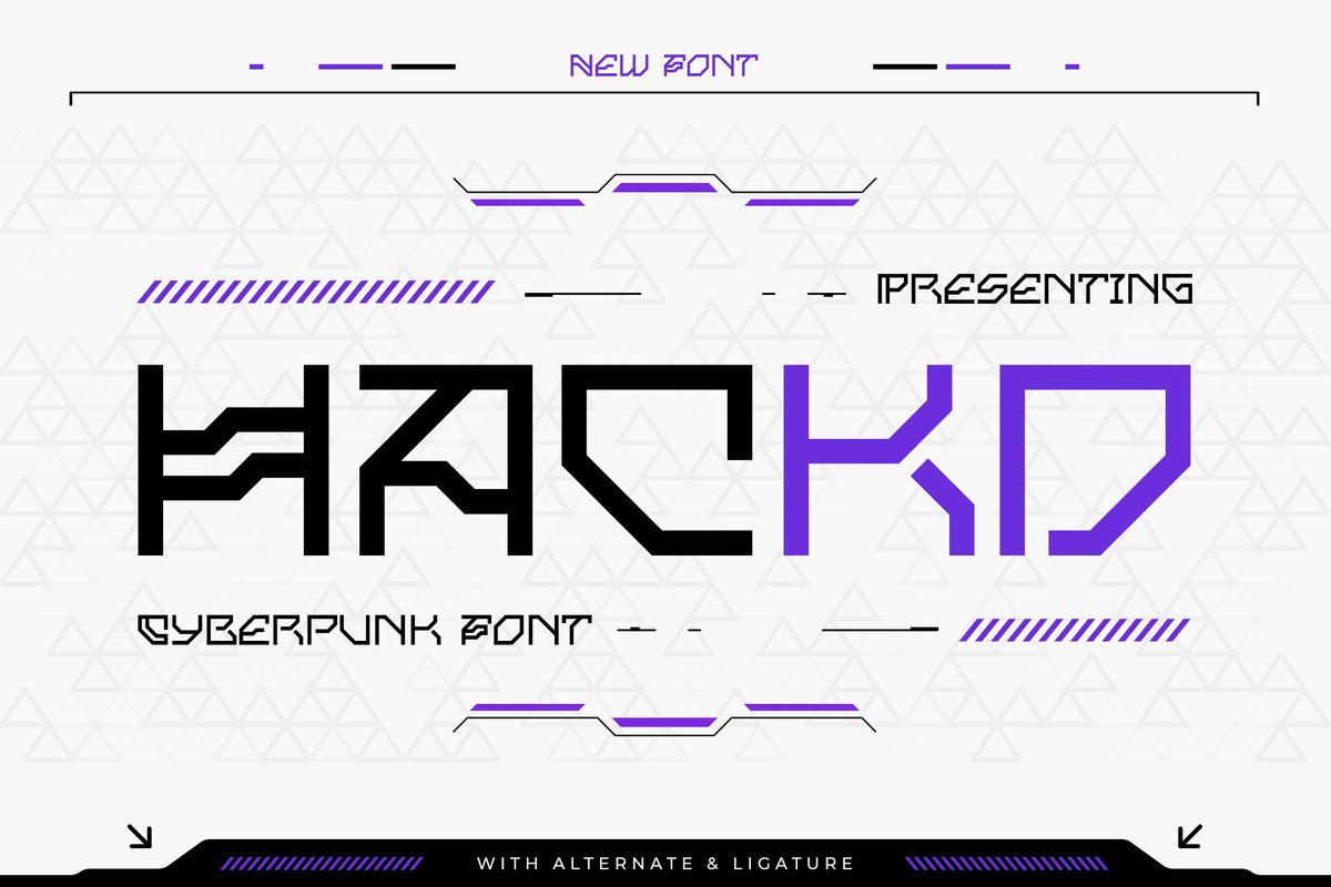 Hackd Font