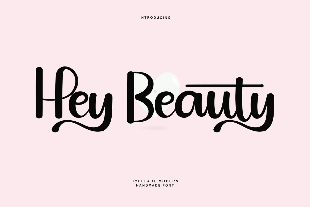 Hey Beauty Font