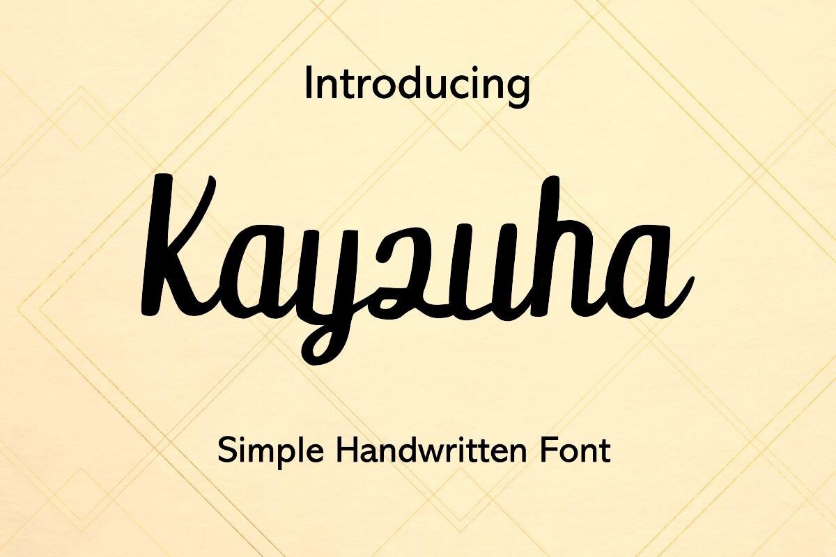 Kayzuha Font