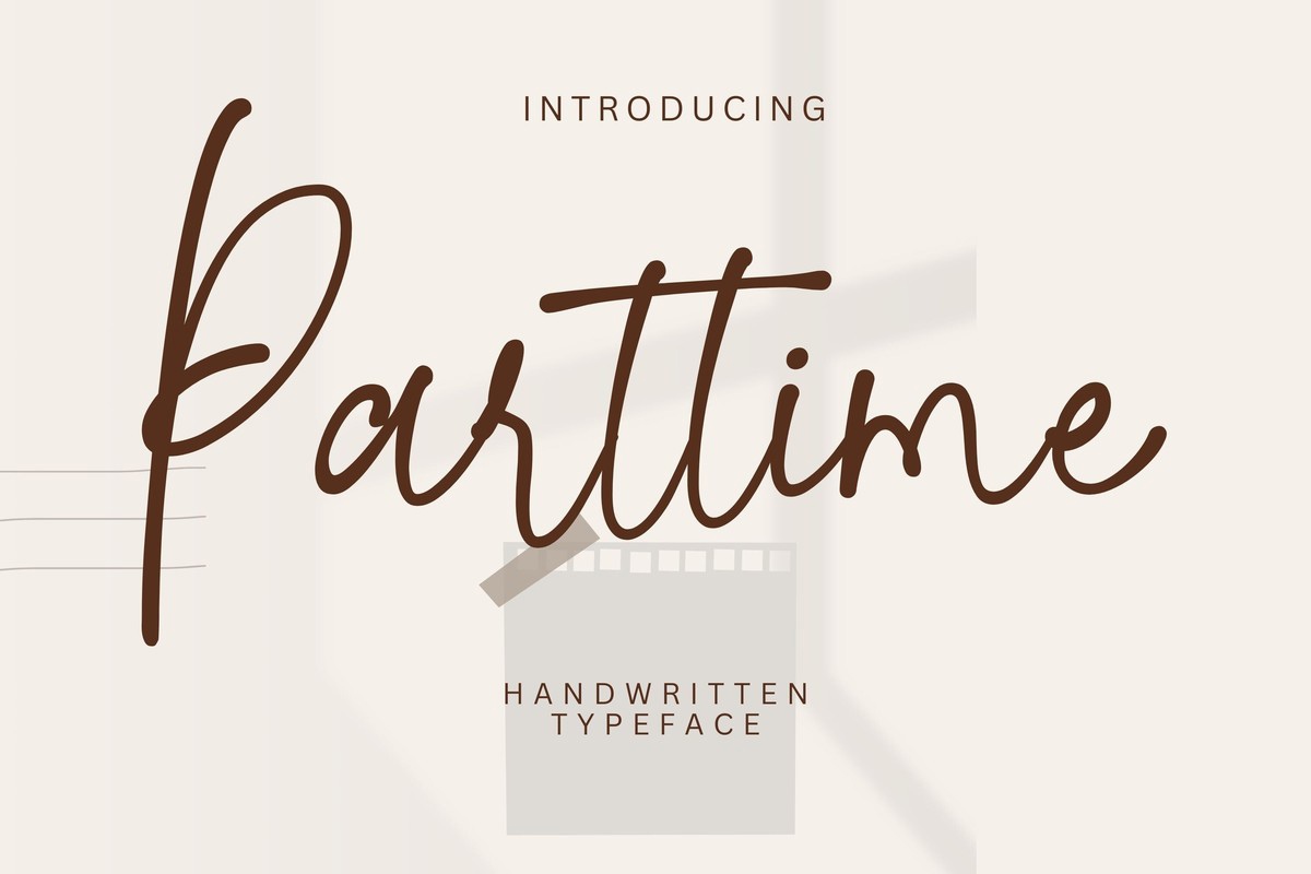 Parttime Font