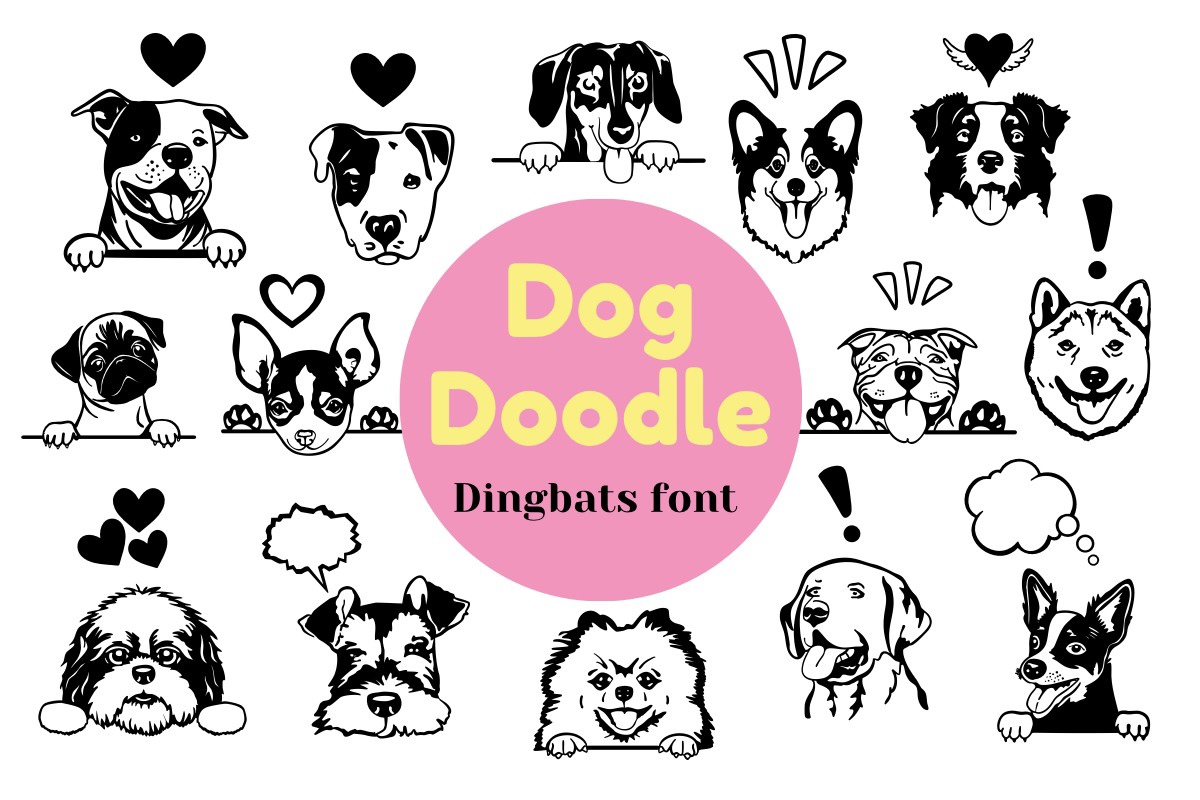 Dog Doodle Font