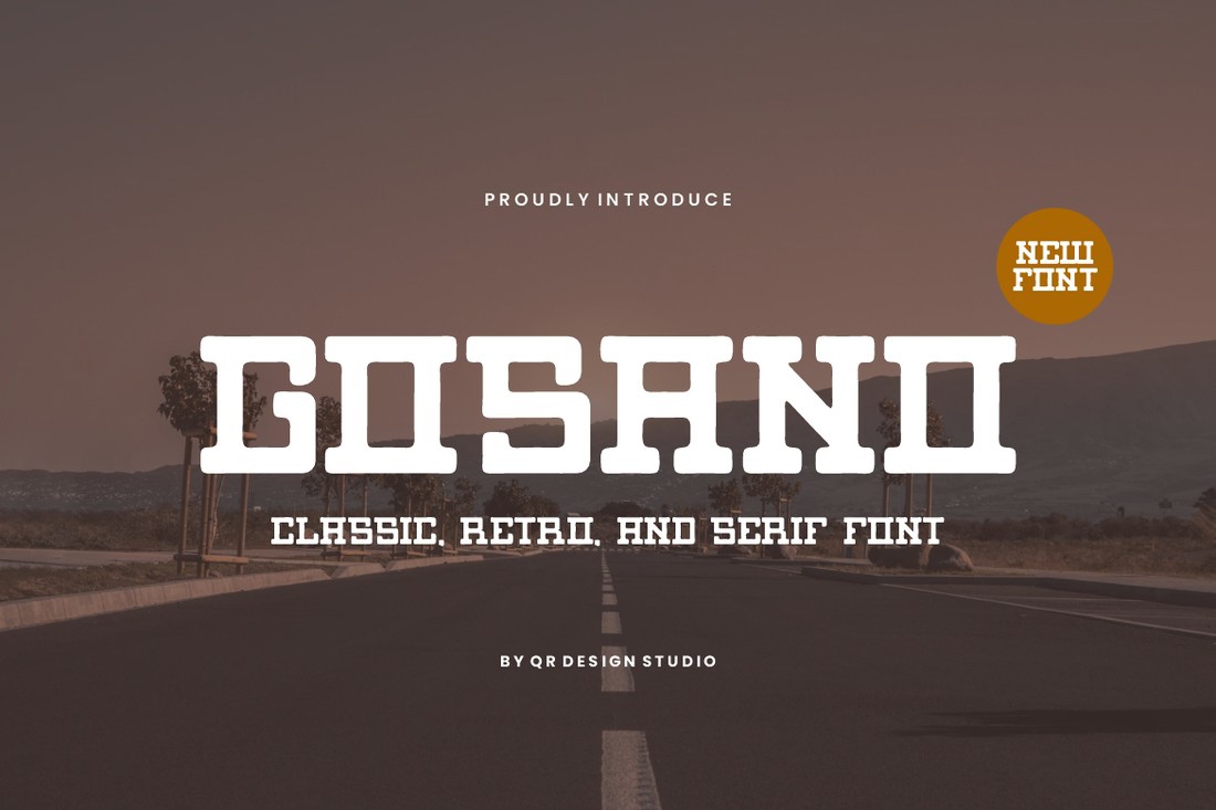 Gosano Font