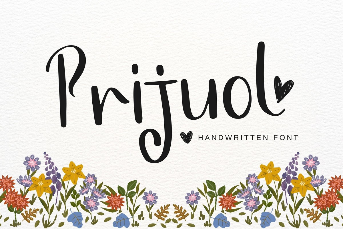 Prijuol Font