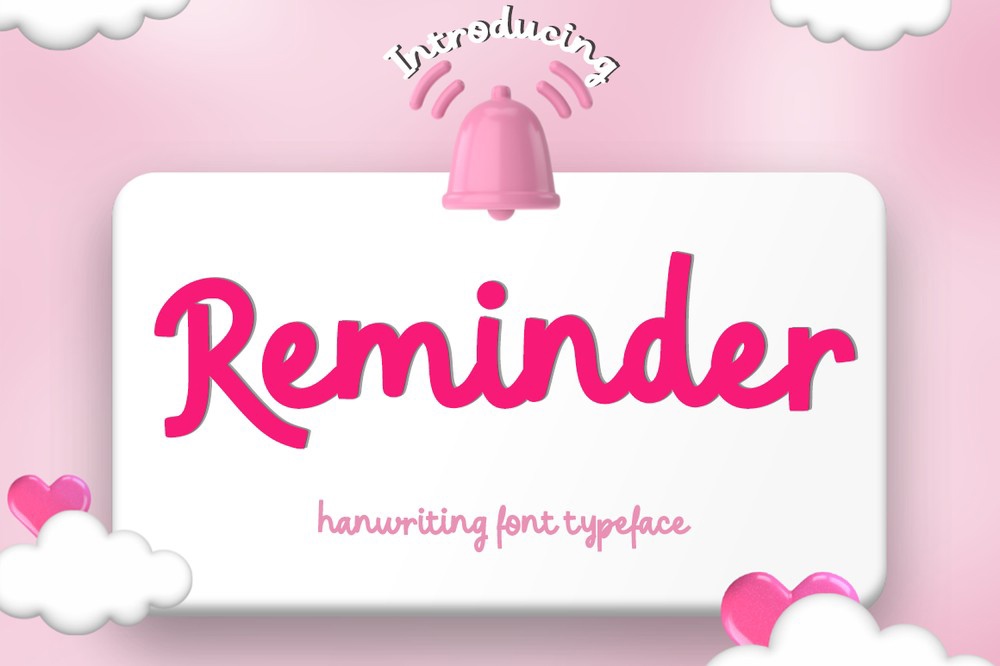 Reminder Font