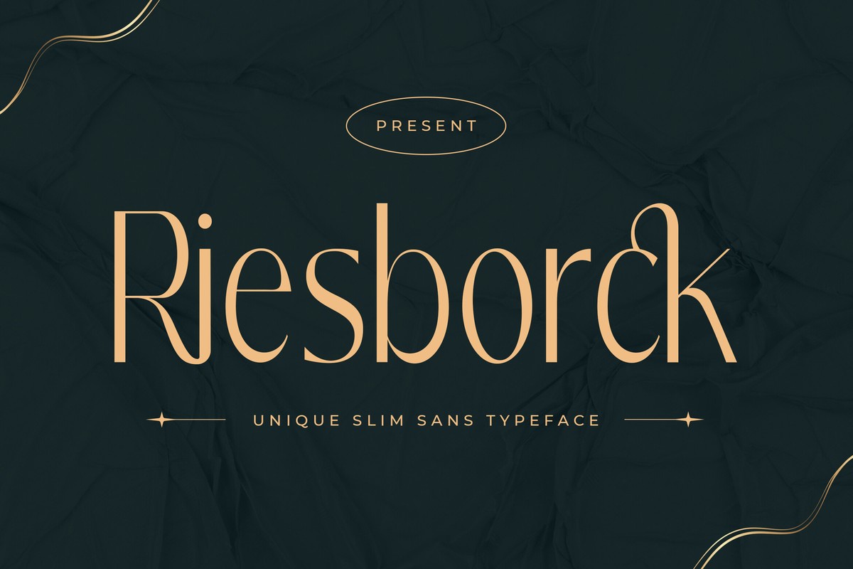 Riesborck Font