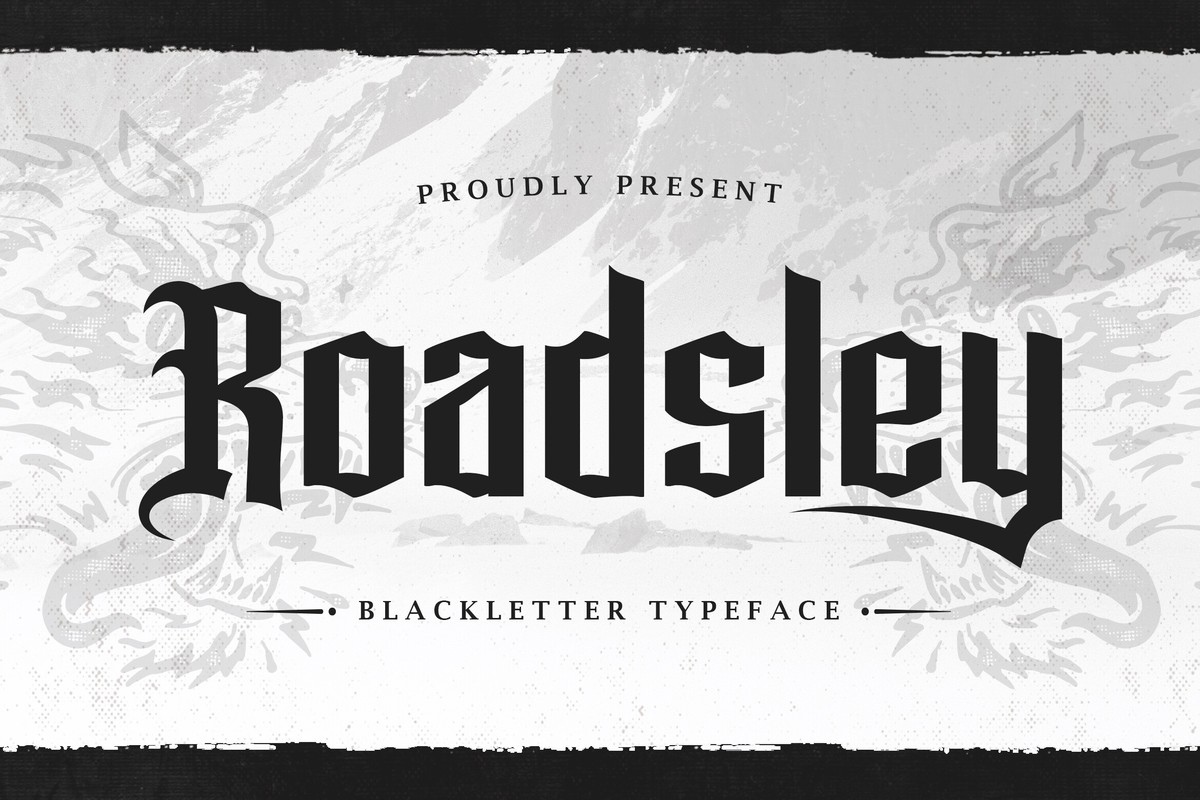 Roadsley Font