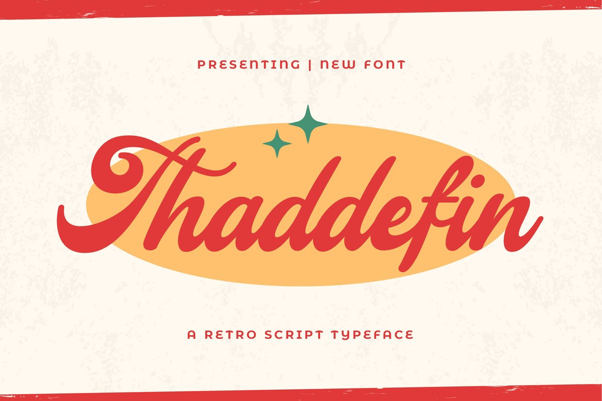 Thaddefin Font