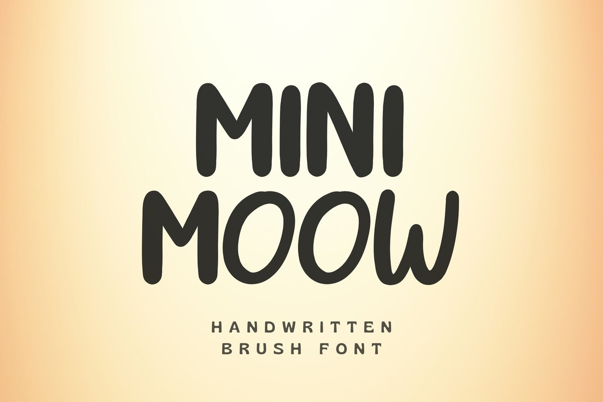 Mini Moow Font