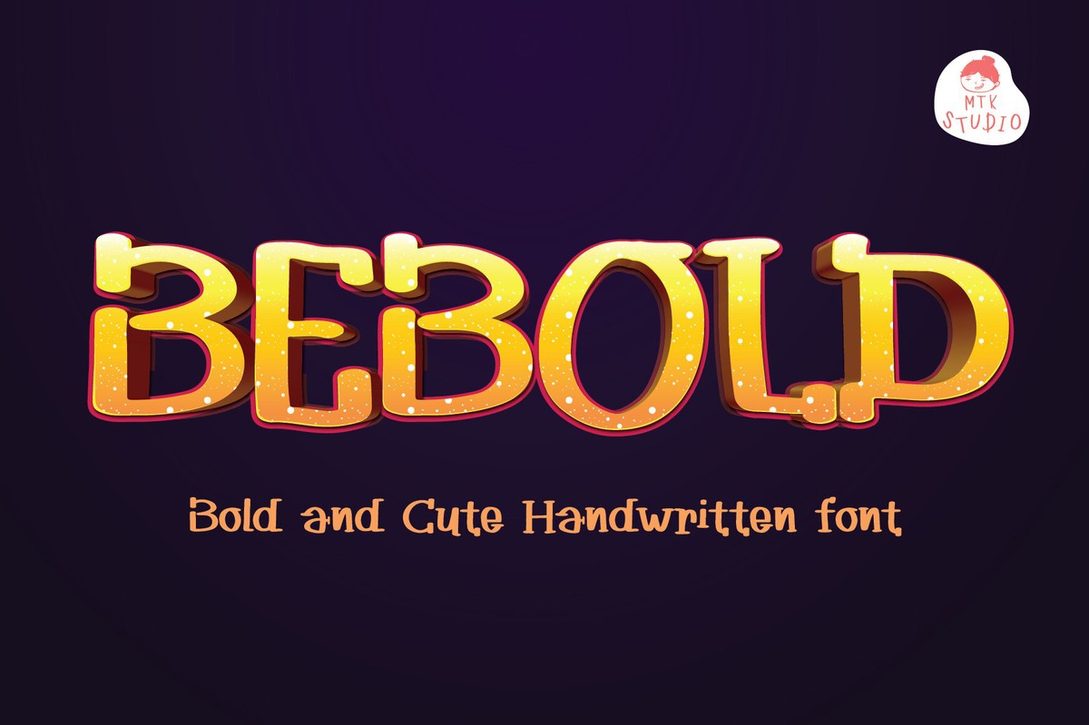 Be Bold Font