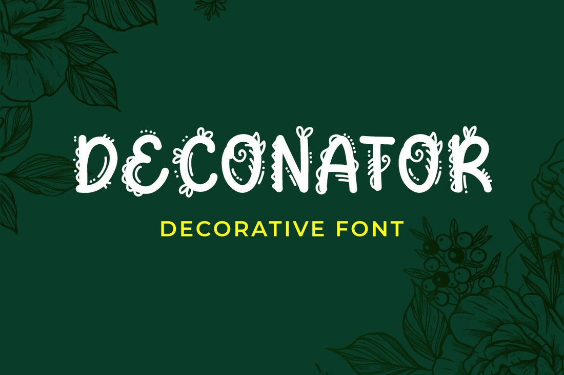 Deconator Font