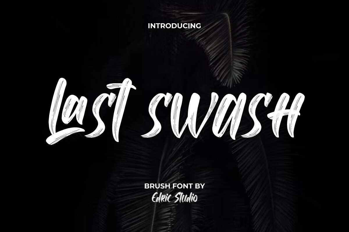 Last Swash Font