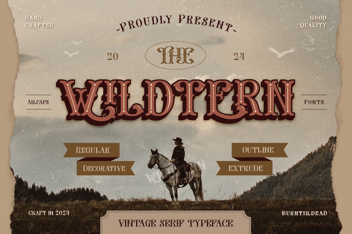 The Wildtern Font