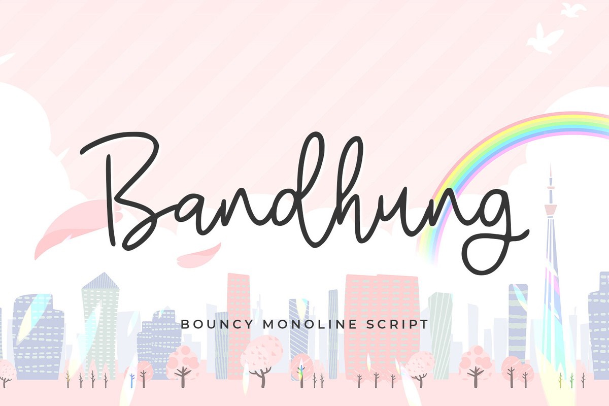 Bandhung Font