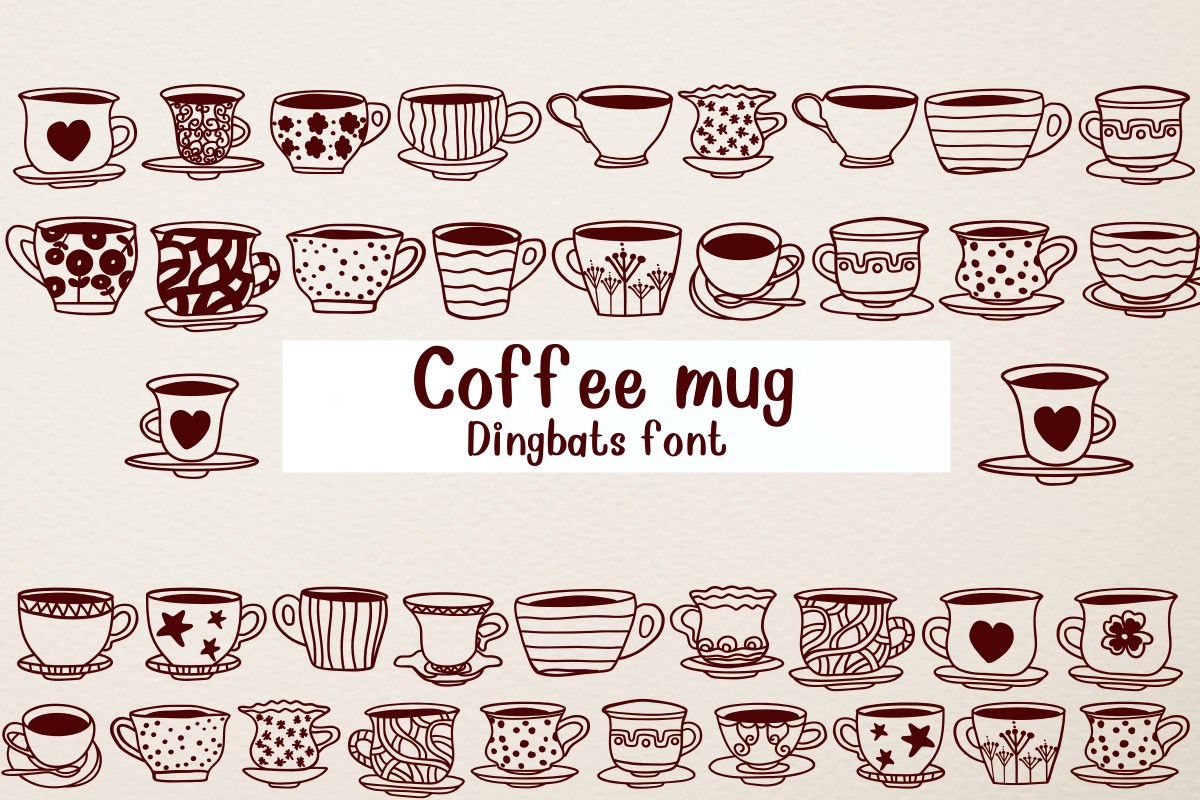 Coffee Mug Font