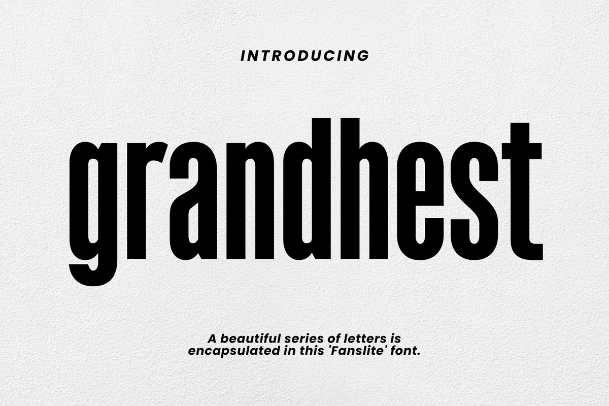 Grandhest Font