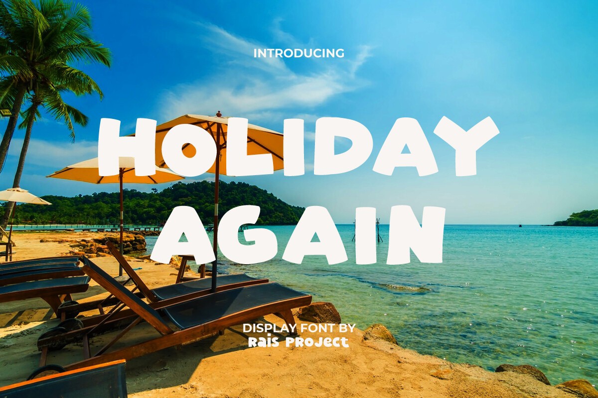 Holiday Again Font