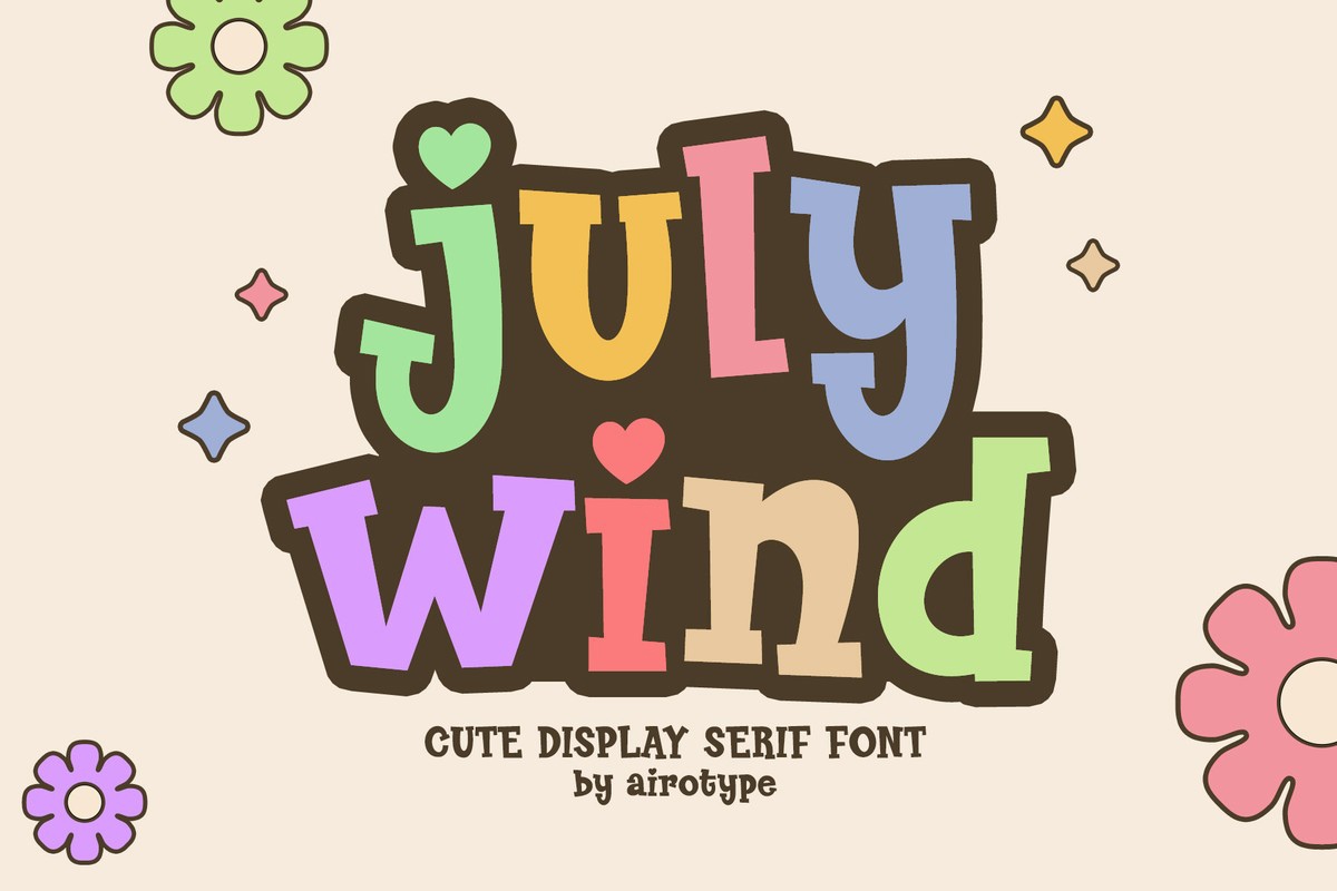 July Wind Font