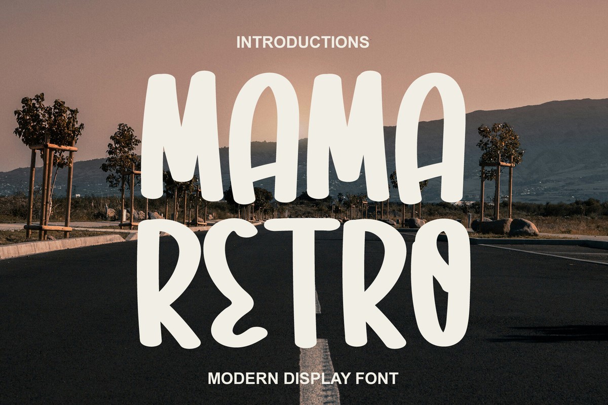 Mama Retro Font