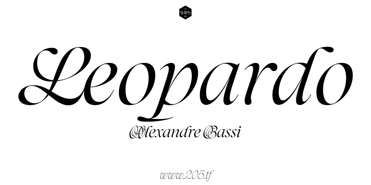 Leopardo Font