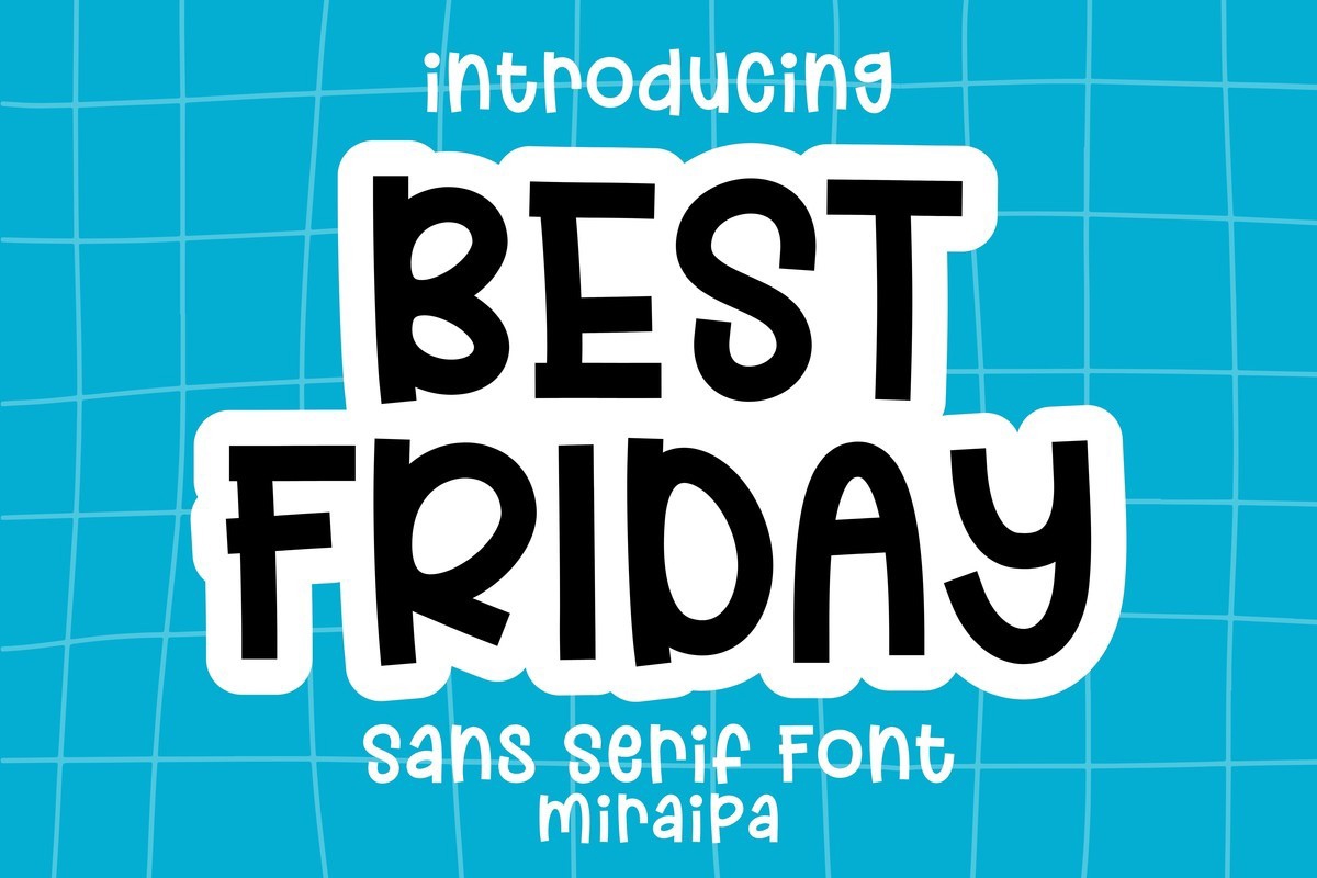 Best Friday Font