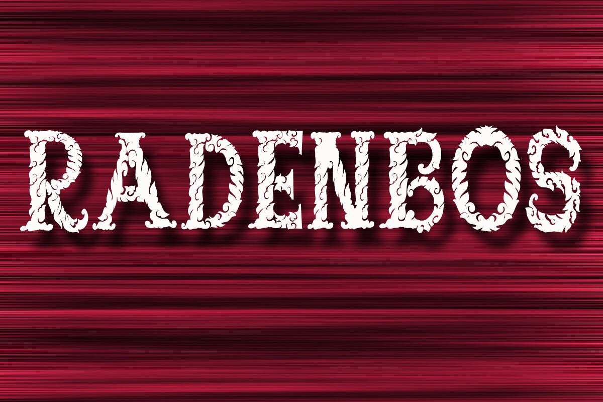 Radenbos Font