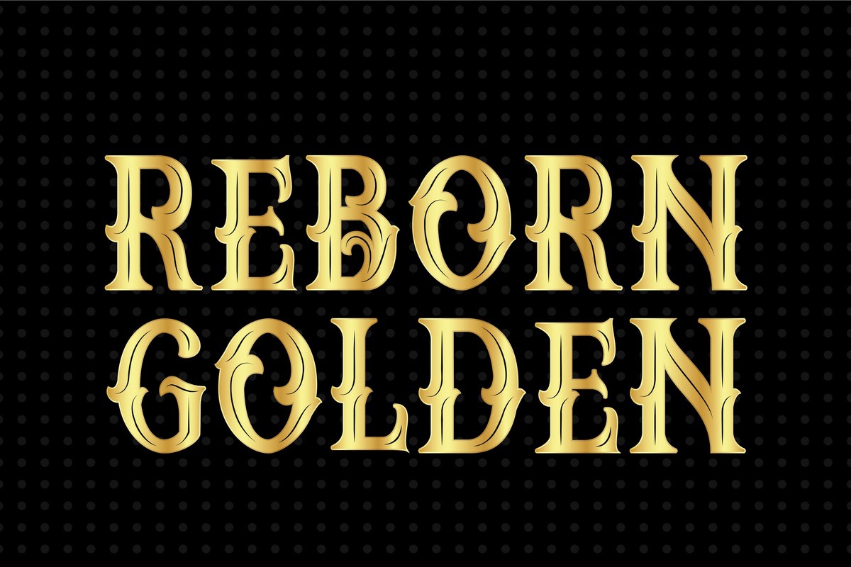 Reborn Golden Font