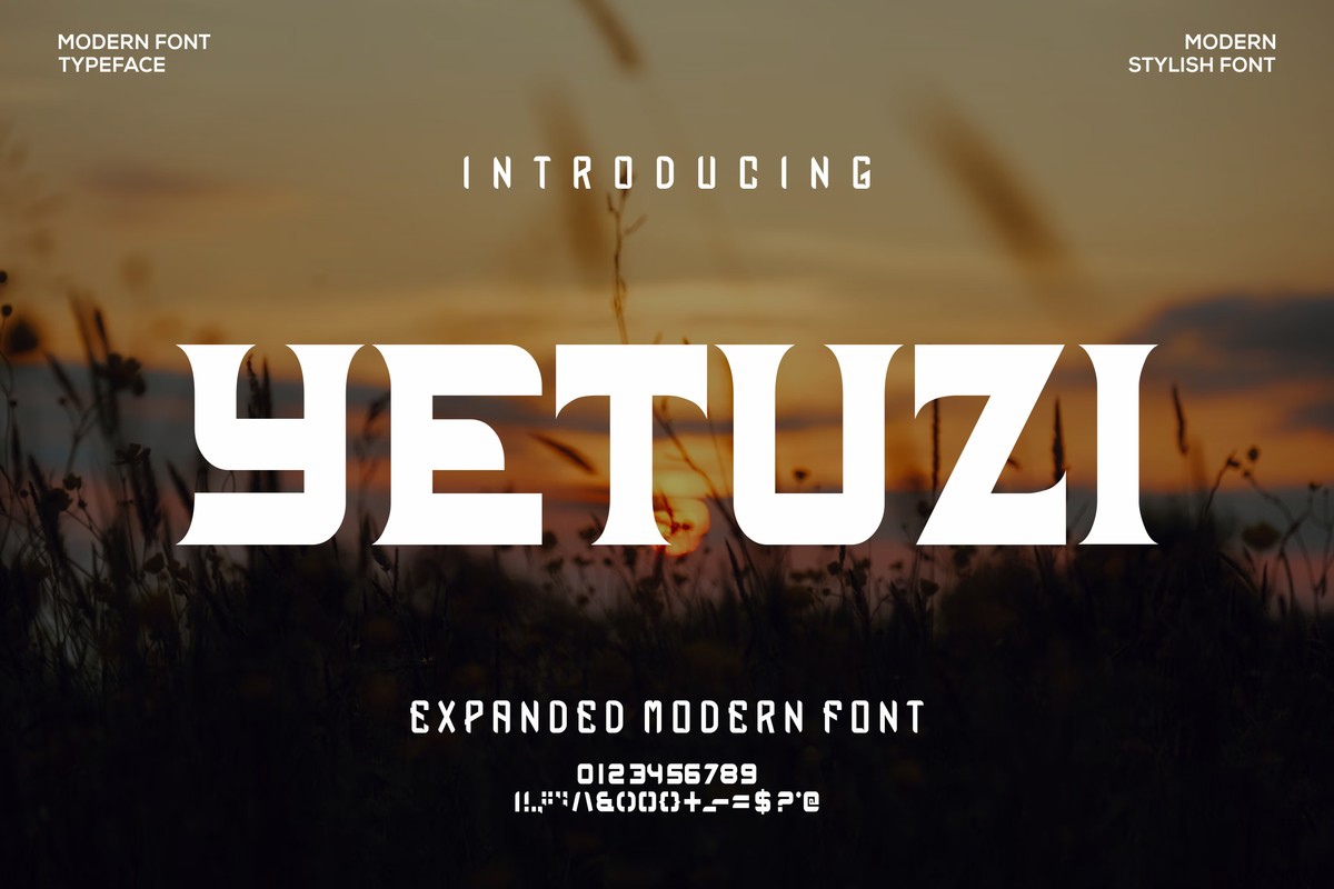 Yetuzi Font