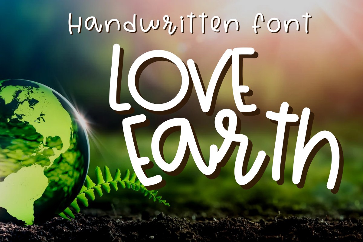 Love Earth Font