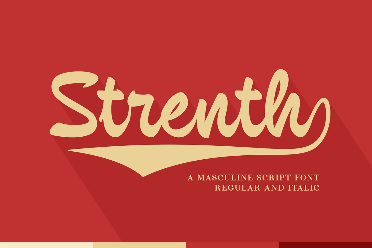 Strenth Font