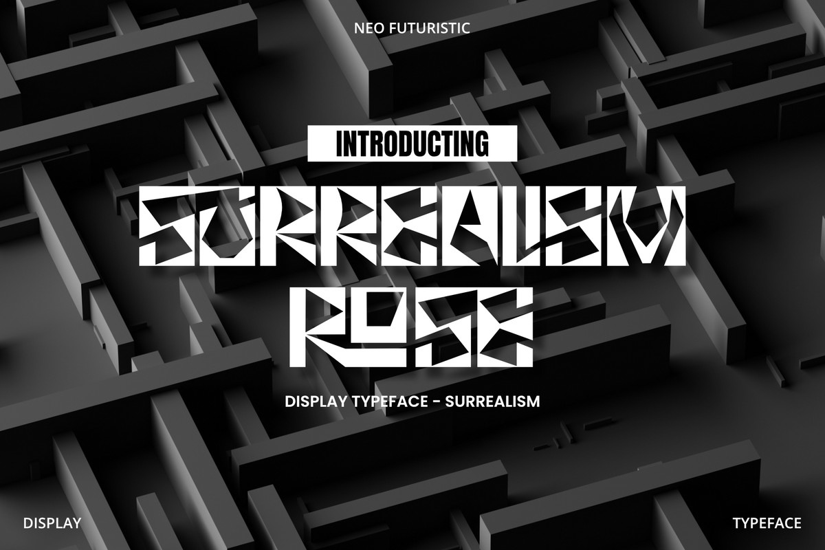 Surrealism Rose Font