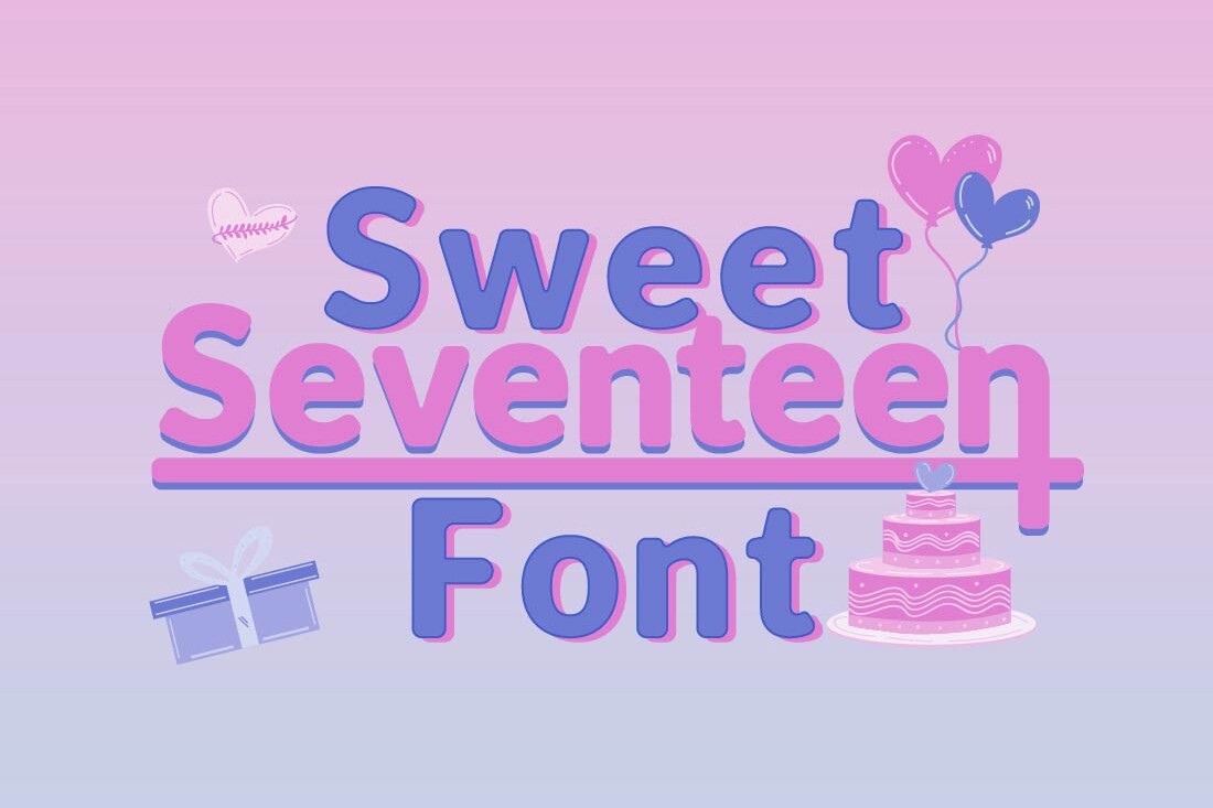 Sweet Seventeen Font