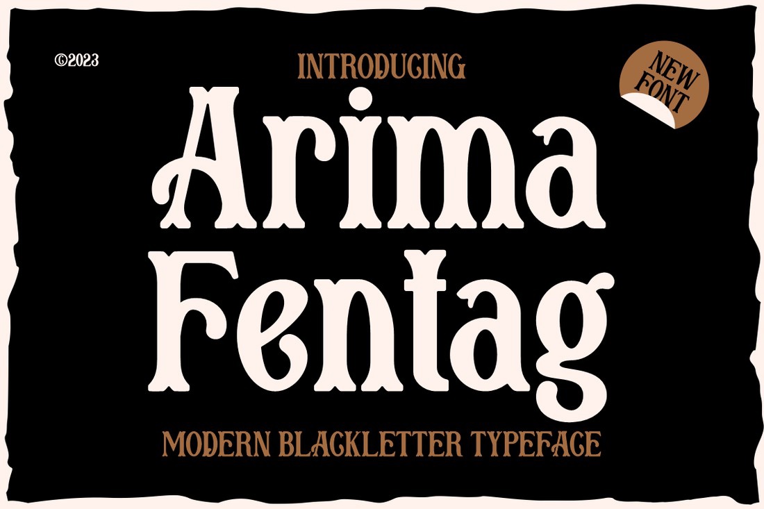 Arima Fentag Font