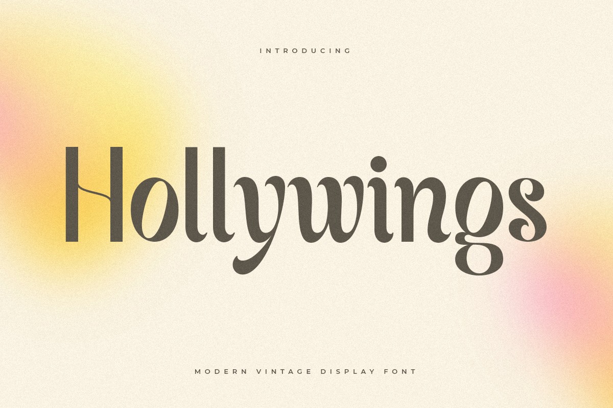 Hollywings Font