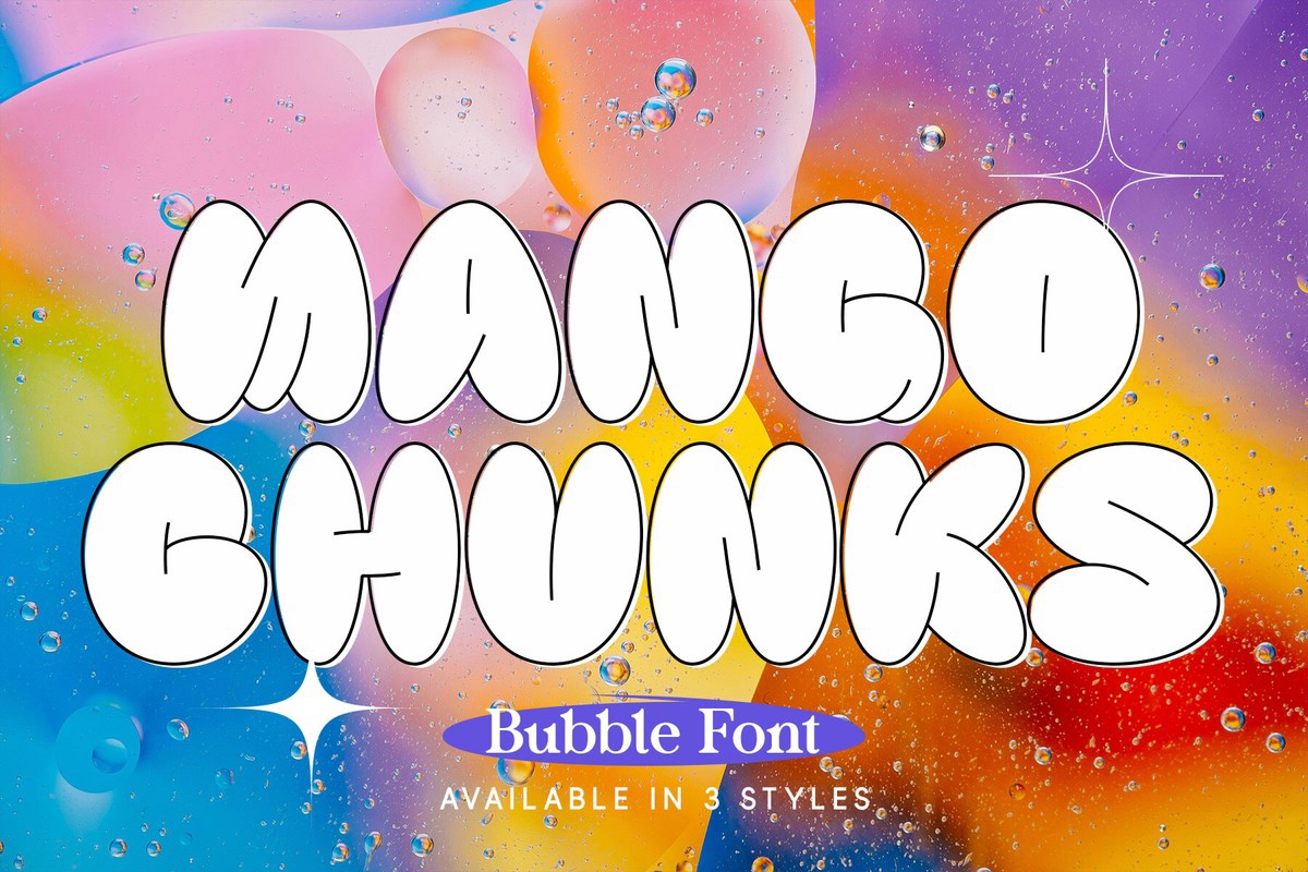 Mango Chunks Font